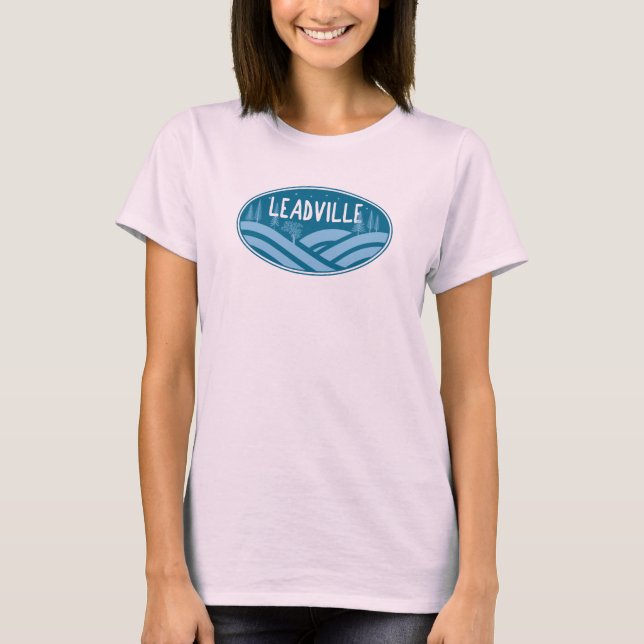 Camiseta Leadville Colorado Outdoor (Anverso)