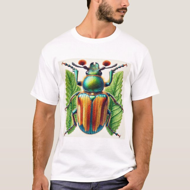 Camiseta Leaf Beetle 250924IREF209 - Watercolor (Anverso)