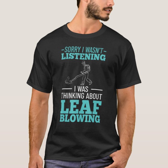 Camiseta Leaf Blower Electric Leaf Blowing Machine Gardenin (Anverso)