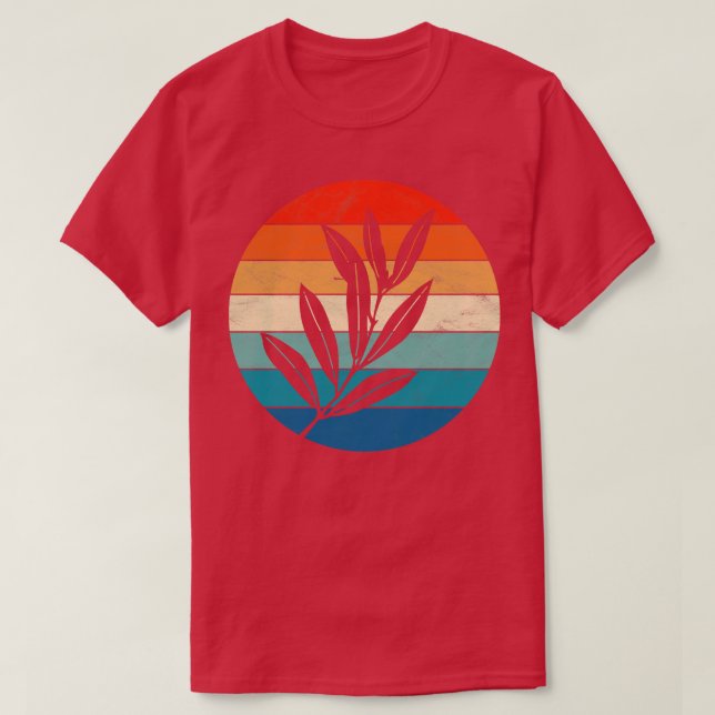 Camiseta Leaf de oliva (Diseño del anverso)