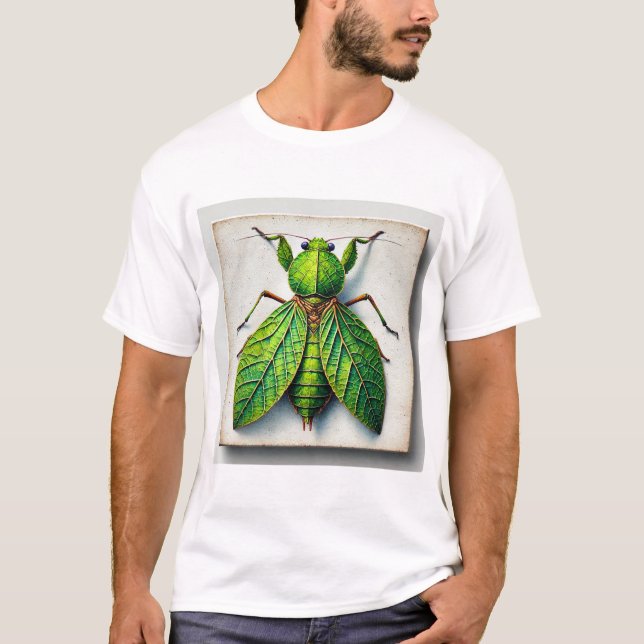 Camiseta Leaf Insect Camouflage 240824IREF202 - Watercolor (Anverso)
