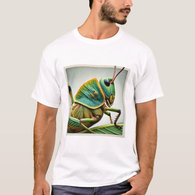 Camiseta Leafrolling grasshopper 050824IREF238 - Watercolor (Anverso)