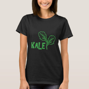 Camiseta Leafy de la Universidad de Kale Greens Organic Gar