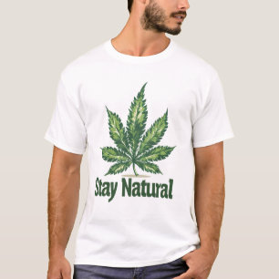 Camiseta Leafy Freedom Tee: Acepta tus vibraciones naturale