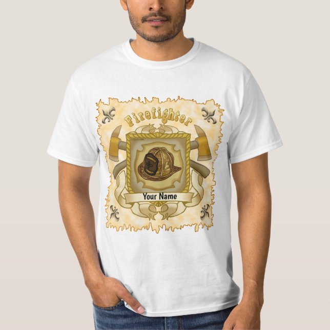 Camiseta leal de bomberos (Anverso)