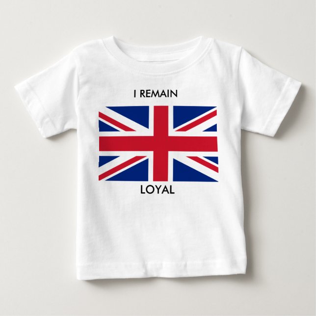 Camiseta leal del bebé (Anverso)