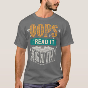 Camiseta Léalo de nuevo libro Lover Gifts Librarian Bookwor
