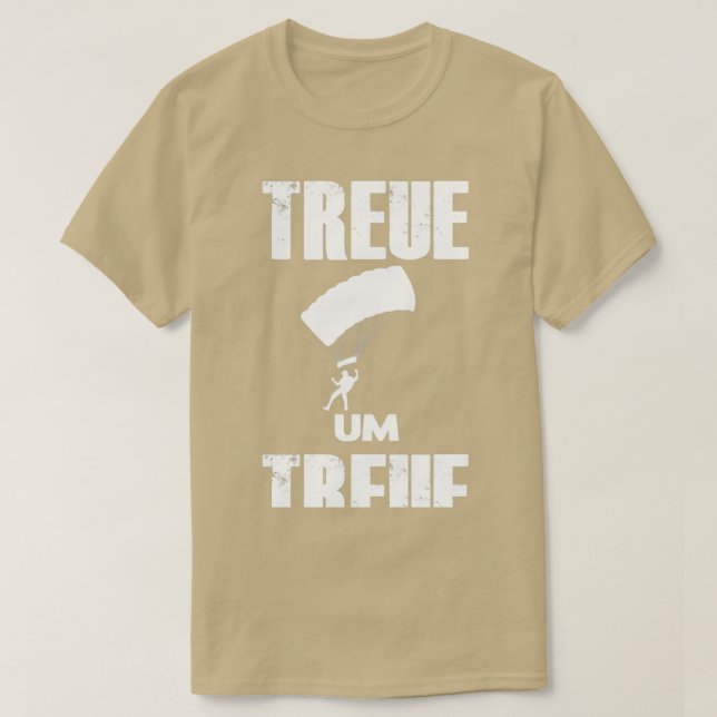 Camiseta Lealtad a la Federación de Paracaidistas de Lealta (Diseño del anverso)