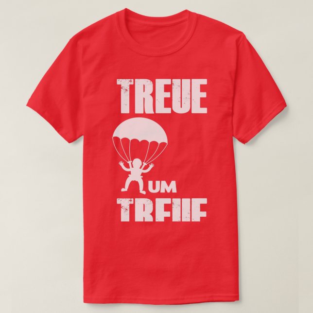 Camiseta Lealtad a la Federación de Paracaidistas de Lealta (Diseño del anverso)
