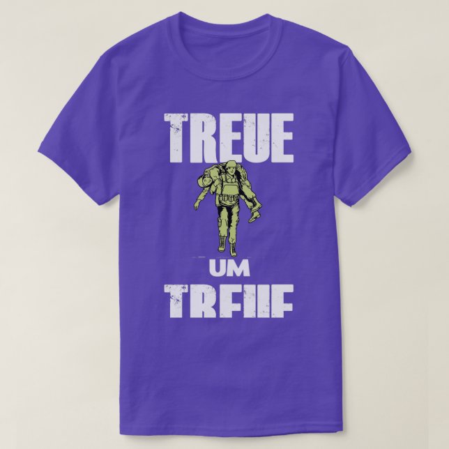 Camiseta Lealtad a la Federación de Paracaidistas de Lealta (Diseño del anverso)