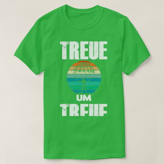 Camiseta Lealtad a la fidelidad Federación de Paracaidistas (Diseño del anverso)