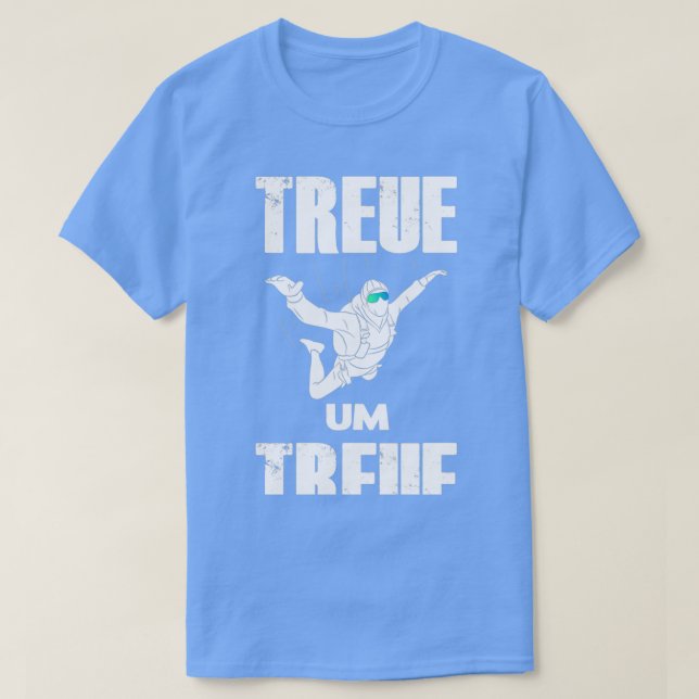 Camiseta Lealtad a la fidelidad Federación de Paracaidistas (Diseño del anverso)