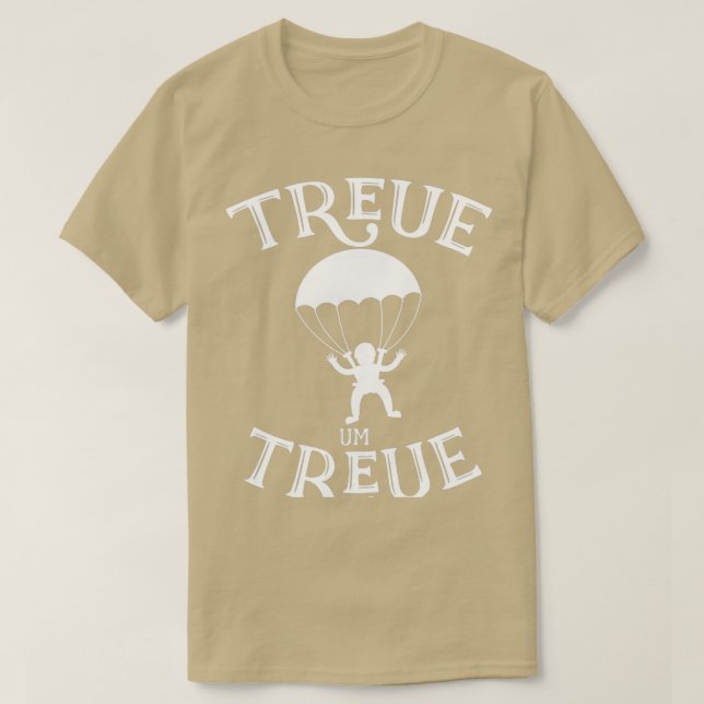 Camiseta Lealtad a la fidelidad Federación de Paracaidistas (Diseño del anverso)