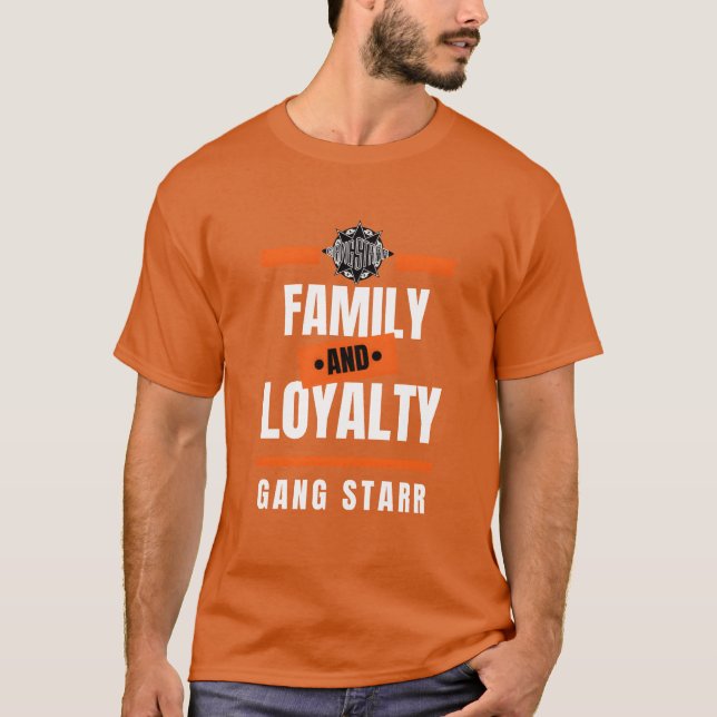 Camiseta Lealtad familiar de Gang Starr (Anverso)