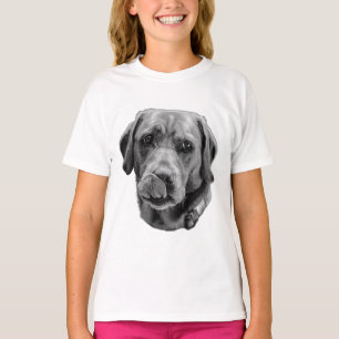 Camiseta Lealtad monocroma en detalle fino