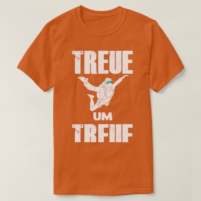 Camiseta Lealtad por la lealtad del paracaidista Bundeswehr (Diseño del anverso)