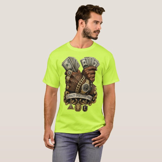 Camiseta Lealtad Sobre Todo (Anverso completo)
