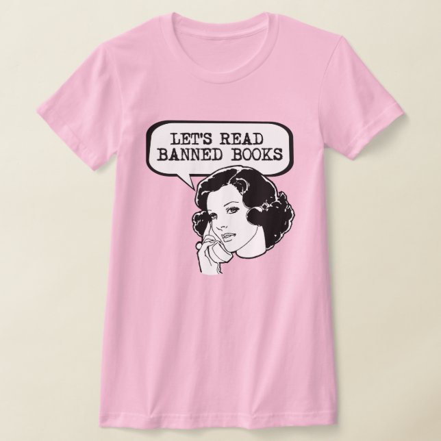 Camiseta Leamos libros prohibidos retro (Distribución)