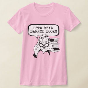Camiseta Leamos libros prohibidos retro