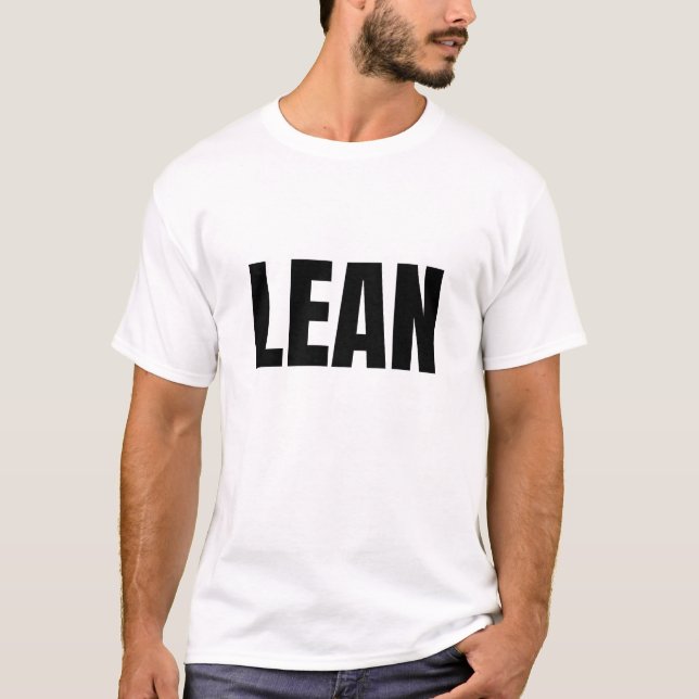 Camiseta Lean (Dark) (Anverso)