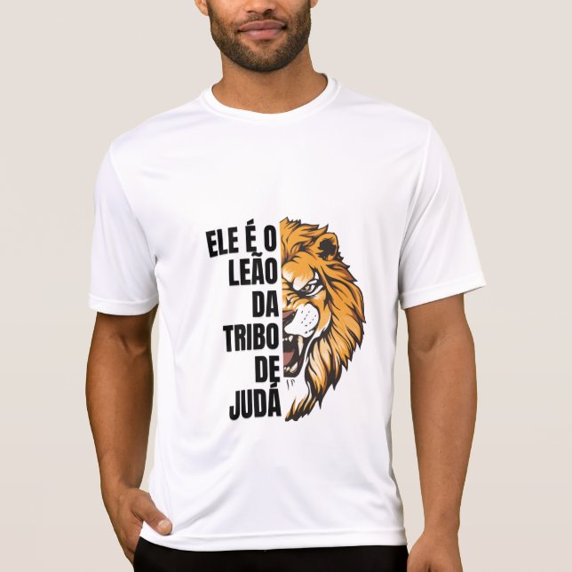 Camiseta Leão da Tribo de Judá (Anverso)