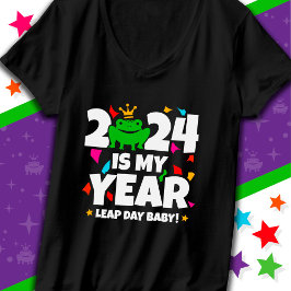 Camiseta Leap Day Leaper 2024 es mi año 29 feb. cumpleaños