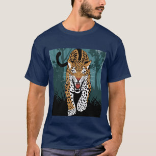 Camiseta Leapard estilizado
