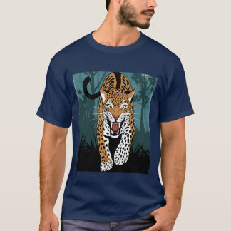 Camiseta Leapard estilizado