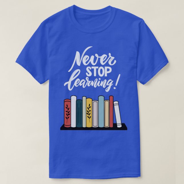 Camiseta Learning inspiration Reading children Reading Mom  (Diseño del anverso)