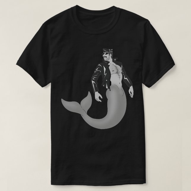 Camiseta Leather Daddy Merman (Diseño del anverso)