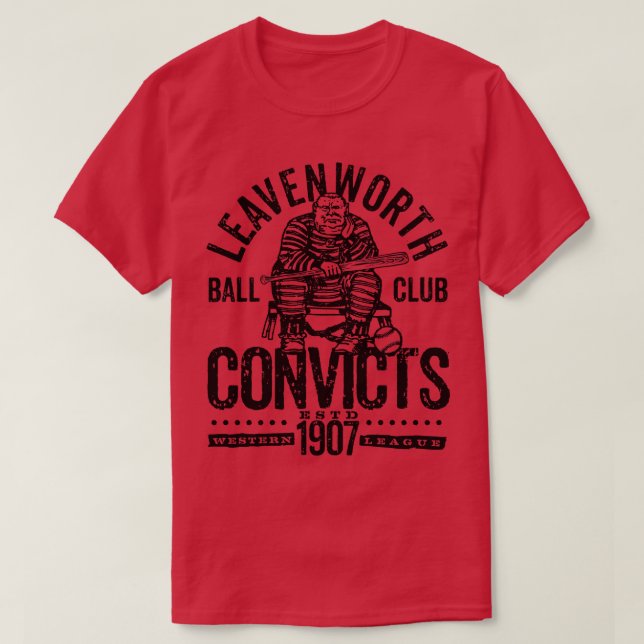 Camiseta Leavenworth Convictos (Diseño del anverso)