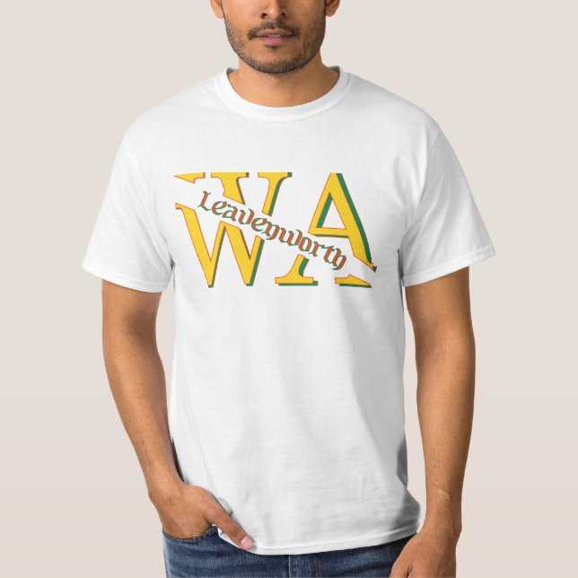 Camiseta Leavenworth W.A (Anverso)
