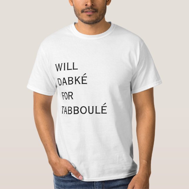 Camiseta Lebaneezy - humor libanés (Anverso)
