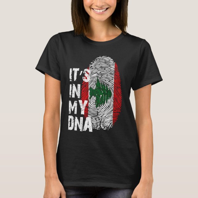 Camiseta Lebanese Protest Flag  Supporting Revolution 2019 (Anverso)