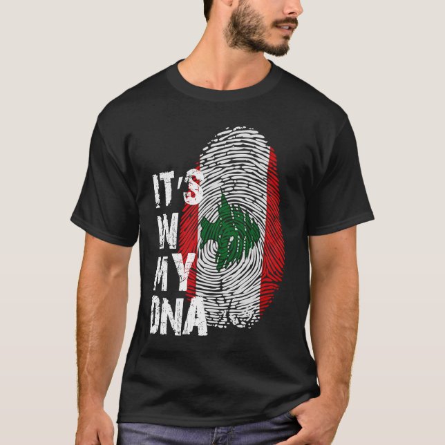 Camiseta Lebanese Protest Flag  Supporting Revolution 2019 (Anverso)