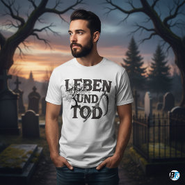 Camiseta Leben und Tod Gothic Scythe | Life & Death