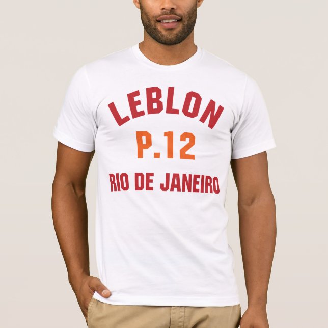 Camiseta Leblon Posto 12 Río de Janeiro (Anverso)