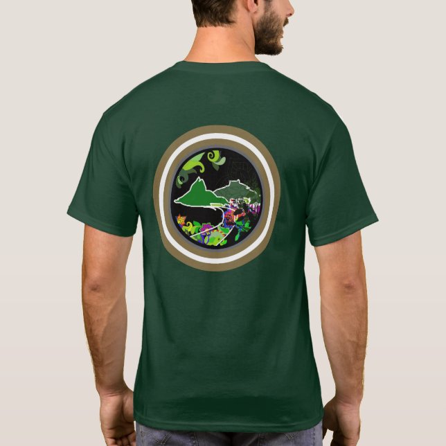 Camiseta leblón, río de janeiro, tropical brasil (Reverso)