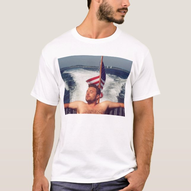Camiseta Lebo en el barco (Anverso)