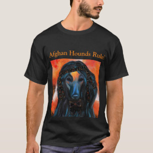 Camiseta Lebrel afgano      