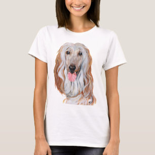 Camiseta Lebrel Afgano