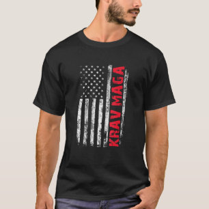 Camiseta Lección de Krav Maga de Autodefensa Lucha Pelea Am
