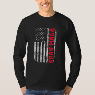 Camiseta Lección de Krav Maga de Autodefensa Lucha Pelea Am