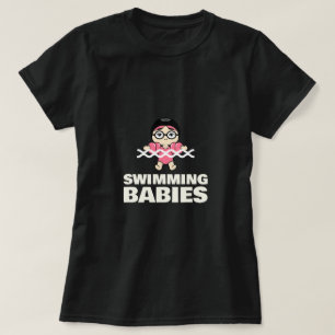 Camiseta Lección de natación en el Centro Acuático Natación