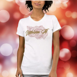Camiseta Lección Lesbiana Rosa Rosa