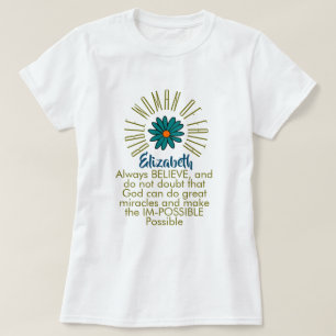 Camiseta Lección para las mujeres de la Biblia Elizabeth Ch