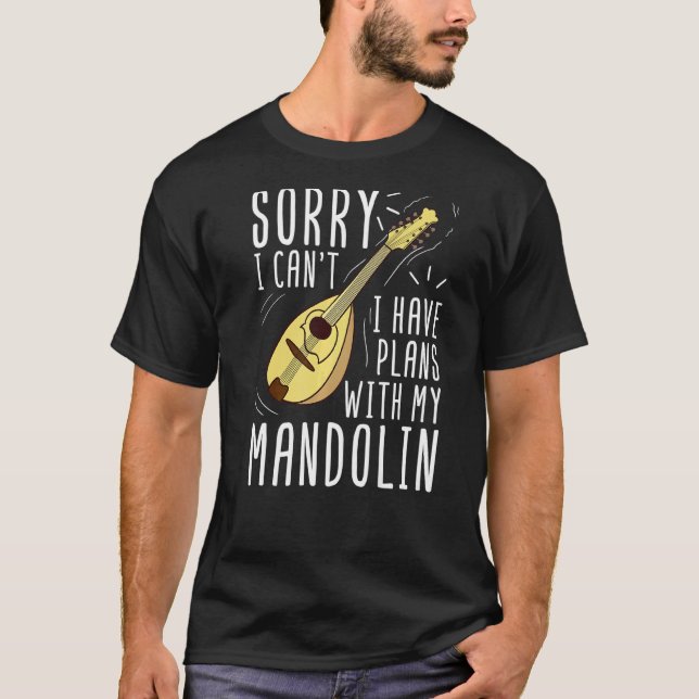 Camiseta Lección principiante del jugador de música Mandoli (Anverso)