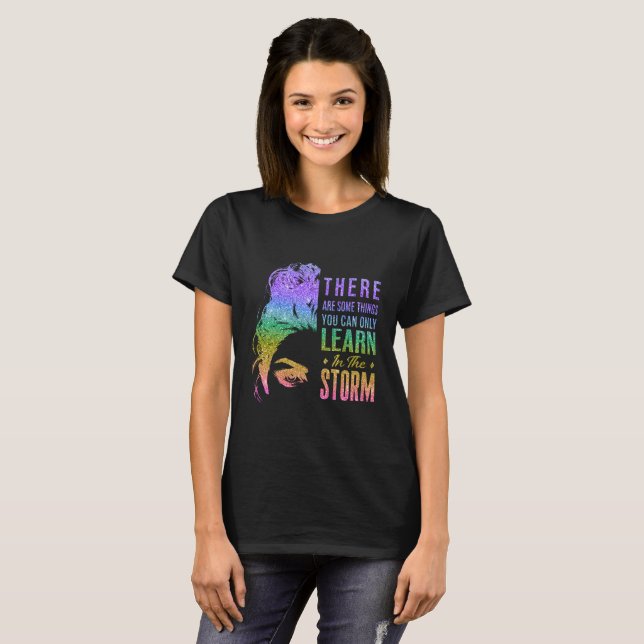 Camiseta Lecciones de la tormenta (Anverso completo)