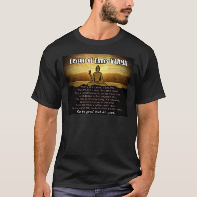 Camiseta Lecciones de Time_Karma (Anverso)