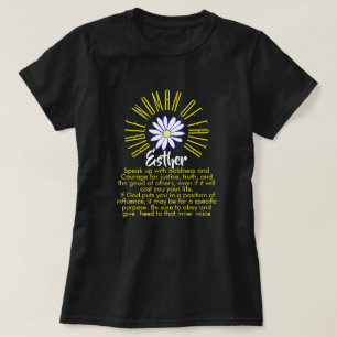 Camiseta Lecciones para las mujeres de fe cristianas
